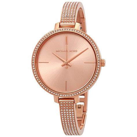 michael kors rose gold watch jaryn